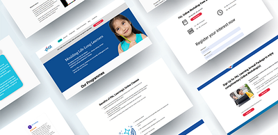 [Work] PAL Learning Website Redesign redesign ui ux website work