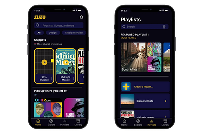 Zuzu - iOS app app design ios prototyping ui ux
