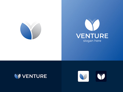 V Logo Design brand branding clean creative letter logo logo design logos logotype modern simple v logo design