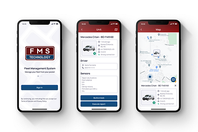 Product Design - Fleet Management Mobile App