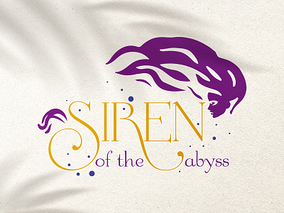 Logo Design - Siren of the abyss adobe illustrator adobe photoshop branding design graphic design illustration logo logotype typography vector