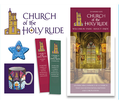 Church of the Holy Rude branding by Glasgow-based G3 Creative branding g3 g3 creative glasgow graphic design agency graphicdesign logo design