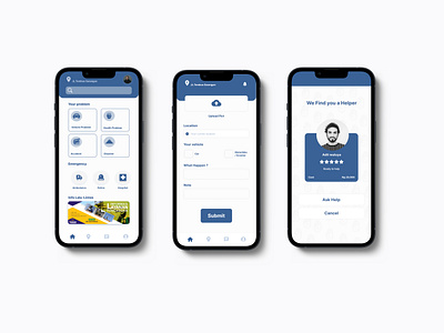 Helper Apps Exploration app branding design ui ux