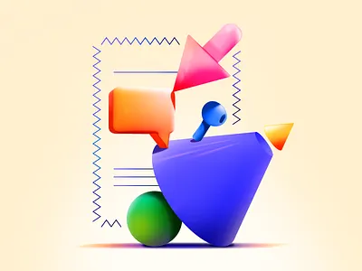 Illustration for Online Education Platform art bright clean colors creative design illustration illustrator visual