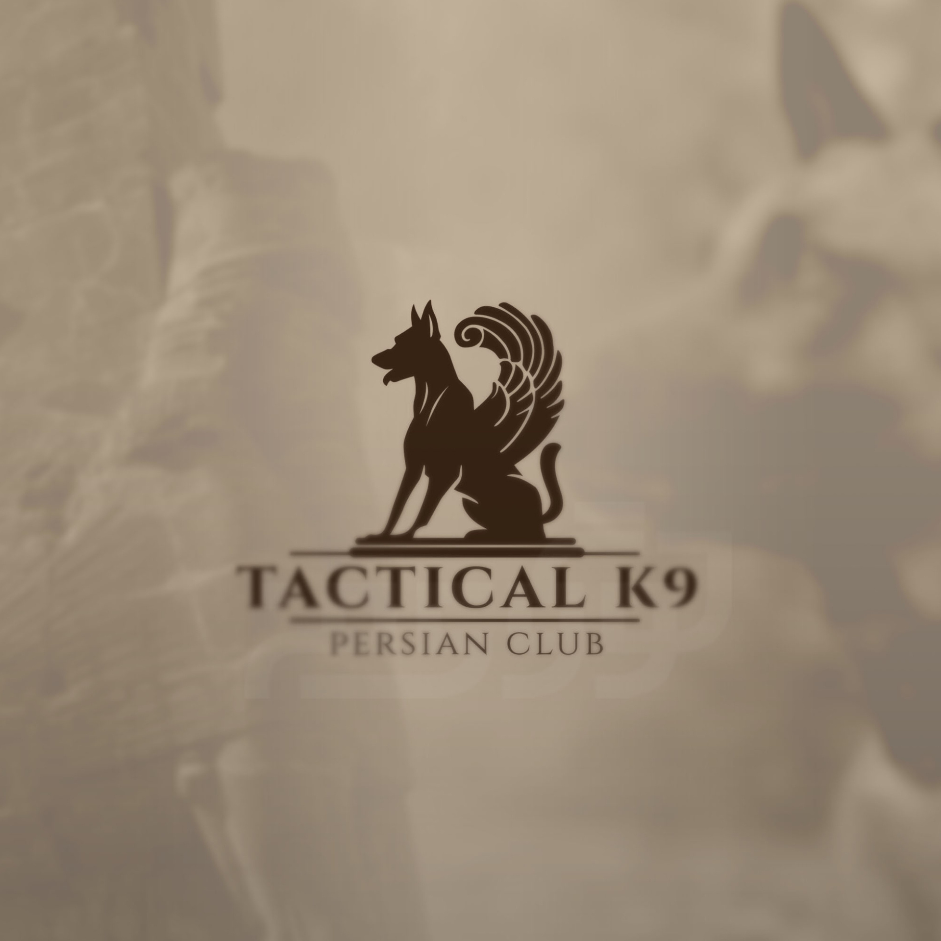 TacticalK9 Persian club branding creative creativelogo design dog inspiration inspirationlogo logo logo mark logodesign logotype minimal