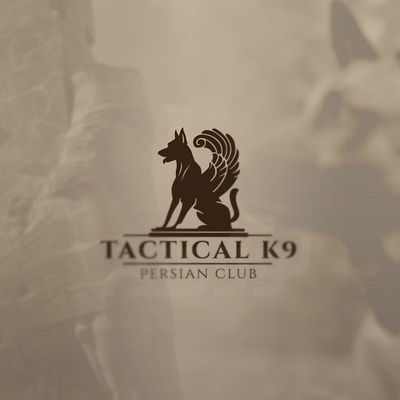 TacticalK9 Persian club branding creative creativelogo design dog inspiration inspirationlogo logo logo mark logodesign logotype minimal