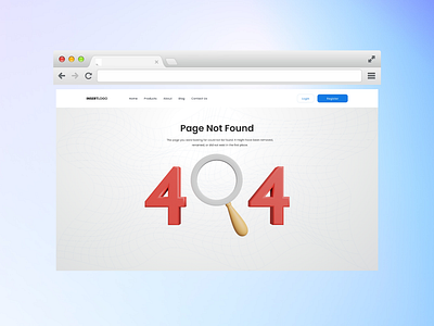 404 Page 3d 3d page 404 404 page adobe xd adobe xd free download freebies page not found ui ui download xd download
