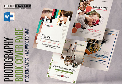 Design Professional Photography Book Covers with Free Templates diydesign.