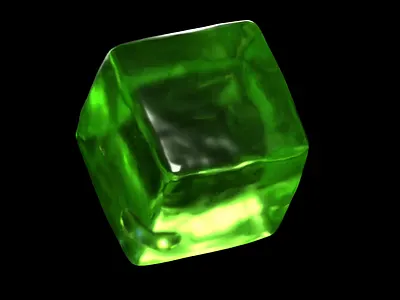 Toxic Cube Animation 3d animation blender isometric motion graphics
