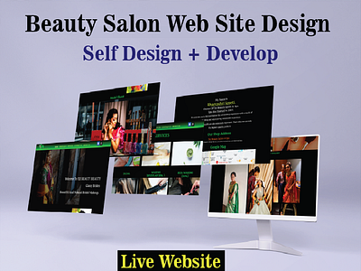 Makeup Artist Website Design | Akshay Soseti akshay s creations akshay soseti beauty salon website beauty salon website design design figma design graphic design makeup artist makeup artist design ui ui ux design uiux ux uxix design website website design website ui ux