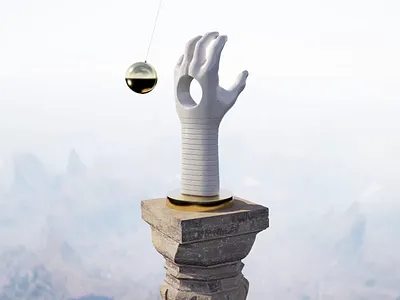 Satisfying 3d lopping animation (sound on) 3d animation c4d cinema 4d design graphic design motion design motion graphics ue ue5 unreal engine