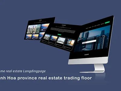 Ui Home real estate langdingpage ui