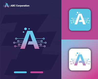 ABC Corporation brand visual Identity 3d animation brand identity branding business card design card design design fiverr gradient graphic design grid illustration logo logo and branding logo design logofolio logotype motion graphics ui vector