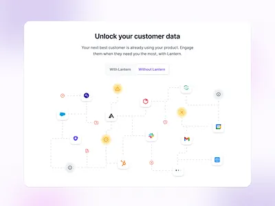 With/Without illustration apollo before after clearbit connect app crm data data pipeline disconnected error error illustration funnel hubspot illustration integrations lusha outreach salesforce salesloft with without zoominfo