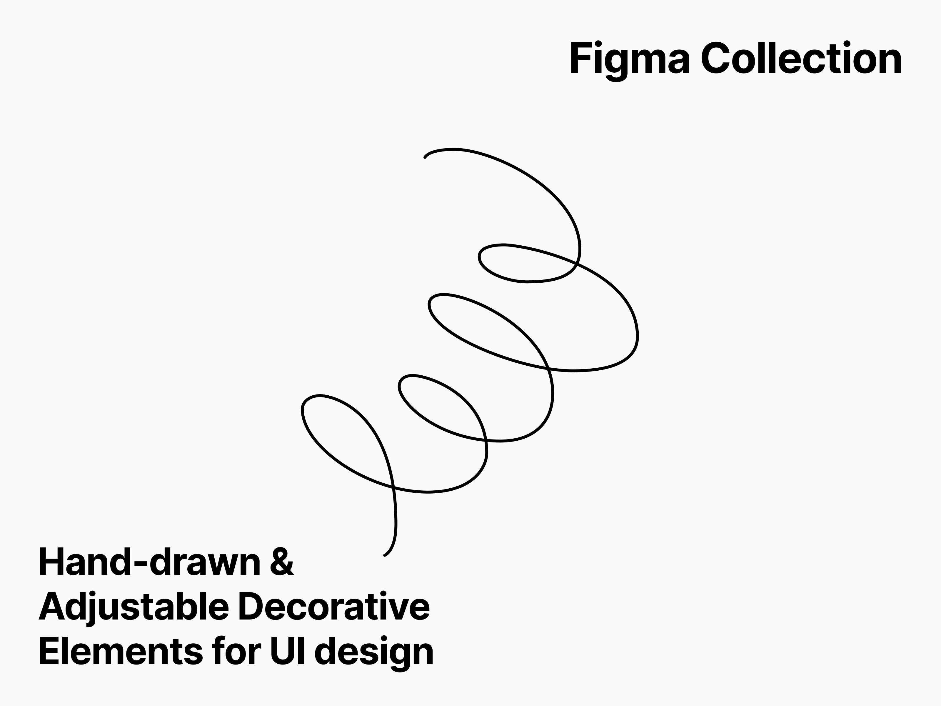 Example of Abstract Shape, Decoration or Scribble for a Website or UI #002