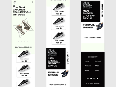 Sneakers || Shoes Selling Website branding design frontendproject graphic design grocerystore illustration logo project ui vector