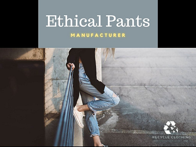 Get Vast Collection Of High-Quality Organic Sustainable Pants apparel apparels australia branding bulk canada design europe fashion logo russia sustainable pants uae usa