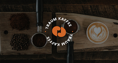 BRANDING "Traum Kaffee" branding coffee design graphic design logo packing ui vector