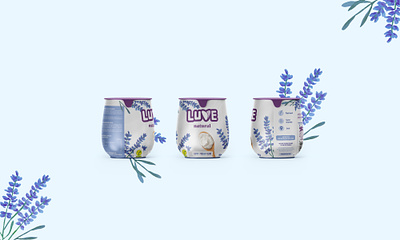 Packaging — Yoghurt nature branding clean colors design fmcg design layout minimal package design packaging product branding yogurt