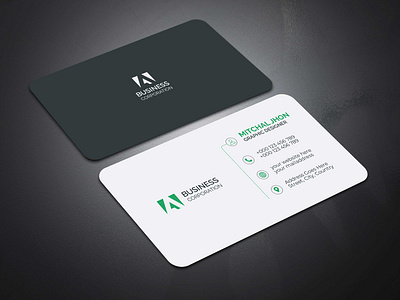 Business card brand identity branding business card design graphic design hospitality letter template letterhead logo startup stationery unikorns