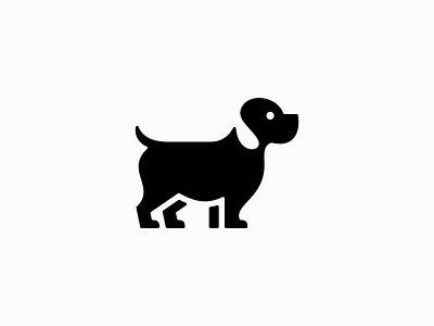 Dog Logo animal app branding canine cute design dog emblem geometric icon illustration logo mark modern negative space pet puppy sports vector vet