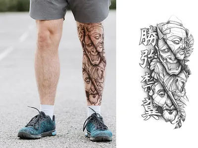 Tattoo Sketch Design (japanese style) artist artwork design illustration logo portrait portrait art sketch sketchbook