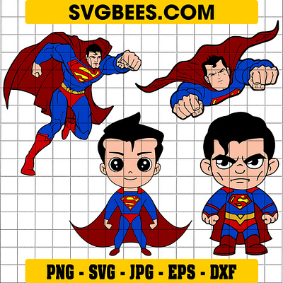 Superman SVG superman svg svgbees