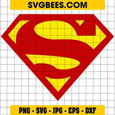 Superman Symbol SVG superman symbol svg svgbees