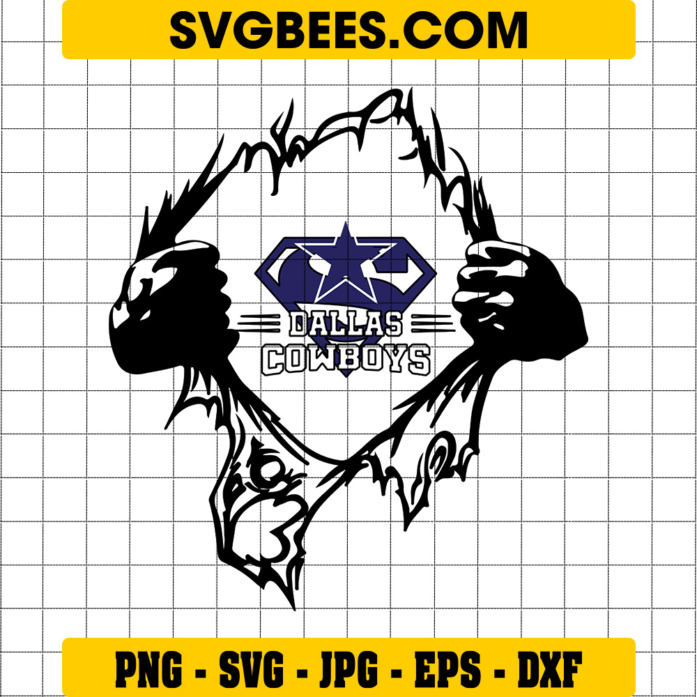 Dallas Cowboys Logo SVG PNG EPS Files - SVGBees