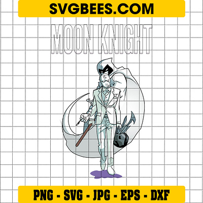 Moon Knight SVG moon knight svg svgbees