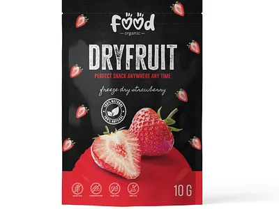 Dry Fruit Pouch Packaging Design branding design food food packaging graphic design illustration label design logo package design packaging packaging design pouch pouch bag pouch design vector