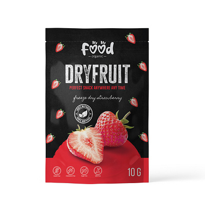 Dry Fruit Pouch Packaging Design branding design food food packaging graphic design illustration label design logo package design packaging packaging design pouch pouch bag pouch design vector