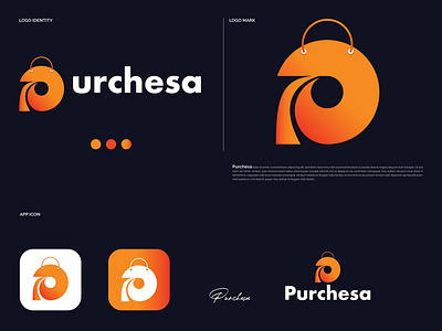 E-commerce Brand identity Logo brand identity branding business logo ecommerce logo gradient graditent logo graphic design graphich designer logo logo brand logo concept logo design logodesigner logos logotype minimal logo p logo shop logo visual identity