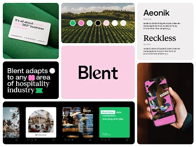 Blent | Case Study agency animation brand identity branding color graphic design hospitality hotel logo motion motion graphics palette post resort showreel startup story travel typography unikorns