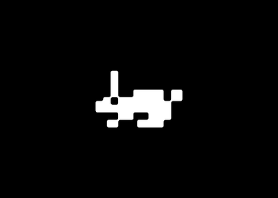 Rab-bit logo idea 👾 abstract animal bit bitmap branding design logo logotype mark minimal pixel rabbit symbol vector
