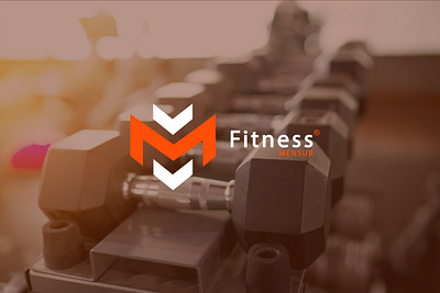 Mensur- Fitness branding design logo