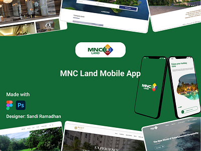 MNC Land Mobile App app design mobile ui uiux