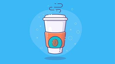 Coffee Cup graphic design illustration vector