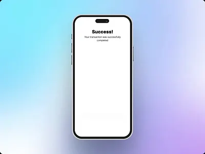 CHA-CHING! a successful purchase animation app design illustration ui