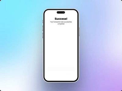 CHA-CHING! a successful purchase animation app design illustration ui