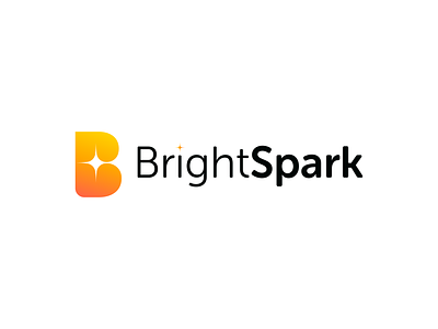 Bright Spark Logo advertising advertising company brand brand identity branding bright logo colorful creative energetic graphic design letter b logo logo logo design marketing modern playful spark logo typography ui ux