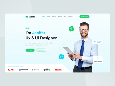 Personal Portfolio Website clean cv landing page minimal personal landing page personal portfolio website personal website portfolio portfolio design portfolio website resume resume template ui design ui ux web design webfiow website