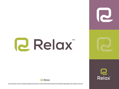 Realx Logo Design, Letter mark R (unused) best logo 2023 brand identity brand logo branding design icon identity letter mark r letter r logo logo design logodesigner logos logotype modern logo modern minimal monogram relax symbol unoque logo