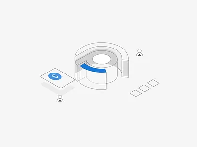 illustration animation 2d 2d animation 2d isometric animation after effect animated logo animation blockchain crypto illustration illustration animation illutrate line animation logo logo animation logo reveal loop loop animation motion designer motion graphics scale animation