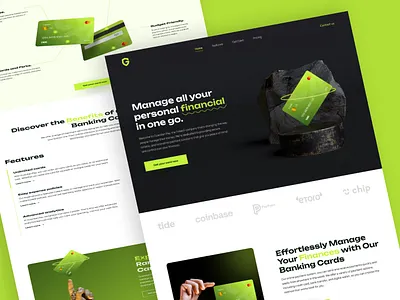 Guardian Pay - Digital Banking Landing Page Design applandingpage design designstudio fintech landing page landingpage ui ui design ui ux uidesign user interface uxdesign uxui visual design web web design webdesign website website design