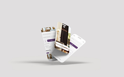 Hotel Booking App app branding design graphic design illustration logo typography ui ux vector