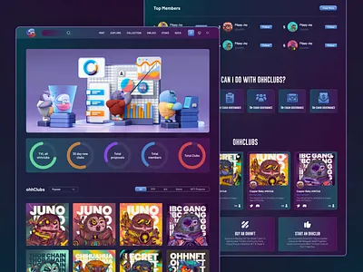 NFT Marketplace Website Design graphic design illustration motion graphics nft nft website ui ux webdesign website website design