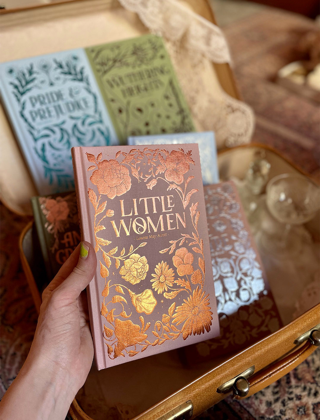 Illustration and Typographies for Wordsworth book cover book design edition flowers foil illustration lettering print typography