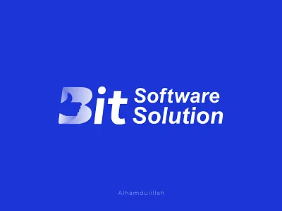 Bit Software Solutions - B Letter Logo, Monogram ai b icon b letter logo b logo mark branding branding and identity corporate identity futuristic logistic company logo sketches monogram rimongraphics software logo tech logo visual identity web3 web3 logo collection webui wordmark logo