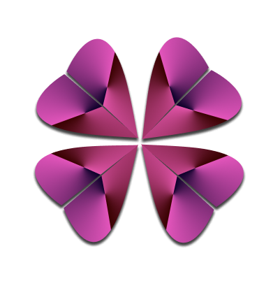 Illustration- heart & flower figma figmadesign logo vector